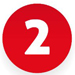 red circle with white number two in the center