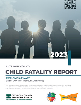 2023CFR cover of the 2023 Cuyahoga County Child Fatality Report