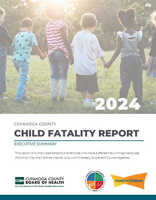 2024CFR cover of the 2024 Cuyahoga County Child Fatality Report
